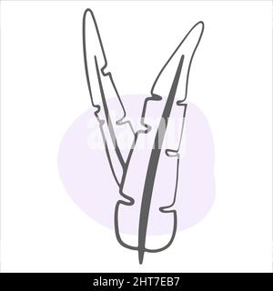 Floral line arts frame cover. Minimalistic Vector modern line art. Flower with abstract shape background for print, beauty and fashion. Stock Vector