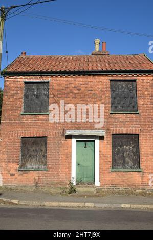 abandoned house, kenninghall, norfolk, england Stock Photo