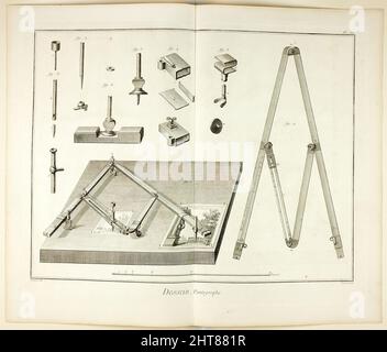 1960's vintage Sketch-a-Graph adjustable pantograph / drawing aid