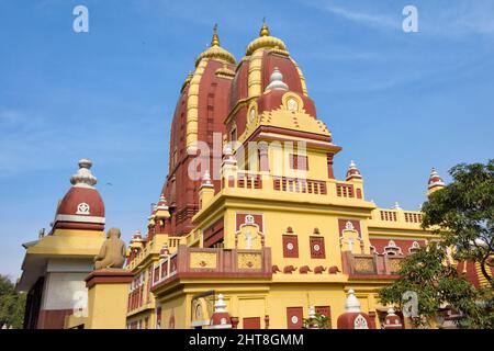 The Laxminarayan Temple, also known as the Birla Mandir, a Hindu temple in Delhi, India Stock Photo