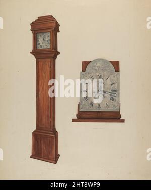 Clock, c. 1939. Stock Photo