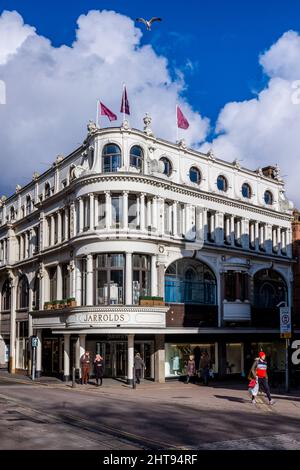 Jarrolds Department Store in central Norwich, architect George Skipper, opened 1905 Stock Photo