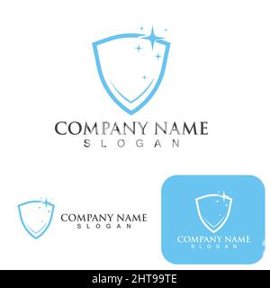 Cleaning logo and symbol ilustration vector template Stock Vector