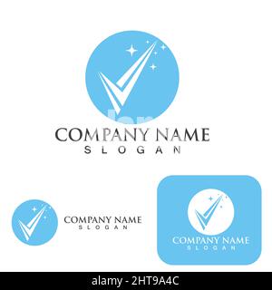 Cleaning logo and symbol ilustration vector template Stock Vector