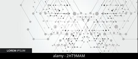Simple technology graphic background Stock Vector