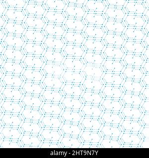Vector background of hexagons Stock Vector