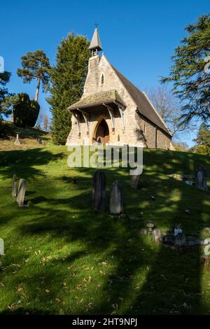 Bridgnorth Cemetery, Bridgnorth, Shropshire Stock Photo