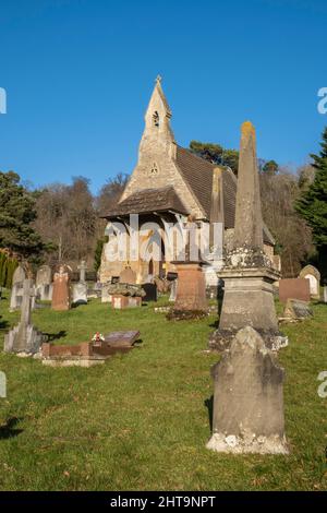 Bridgnorth Cemetery, Bridgnorth, Shropshire Stock Photo