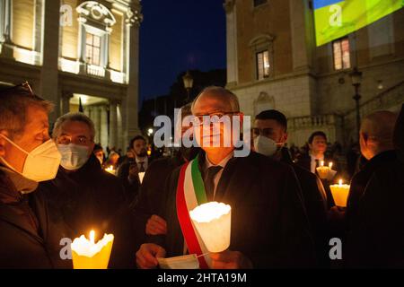 Rome, Italy. 25th Feb, 2022. Ninna e Matti attend at the red carpet of Disney  movie Red at The Space Cinema Moderno. (Photo by Mario Cartelli/SOPA  Images/Sipa USA) Credit: Sipa USA/Alamy Live