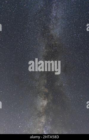 A vertical shot of a starry sky, the Milky Way Stock Photo - Alamy