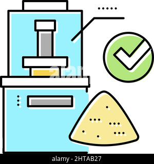 wheat quality assessment color icon vector illustration Stock Vector ...