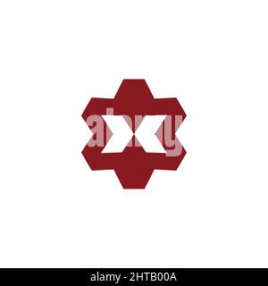 letter k cog machine technology logo vector Stock Vector