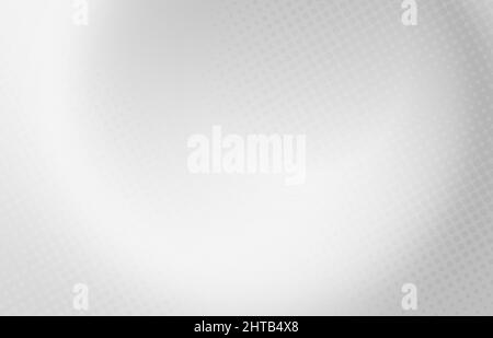 Abstract gradient white swirl artwork with halftone template. Overlapping design for copy space of text background. Illustration vector
