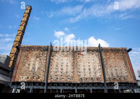 The historical gashane built in 1892 was restored and turned into a Culture and Art Center. Gazhane Museum (Muze Gazhane) was opened on 9 July 2021. K Stock Photo