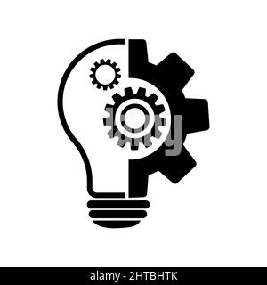 Abstract vector icon on the white, Illustration isolated for graphic and web design. Simple flat symbol. Stock Vector