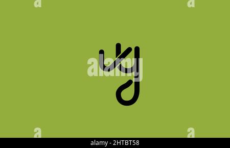 Alphabet letters Initials Monogram logo VY, YV, V and Y Stock Vector
