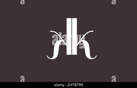 Alphabet letters Initials Monogram logo KK,K and K Stock Vector