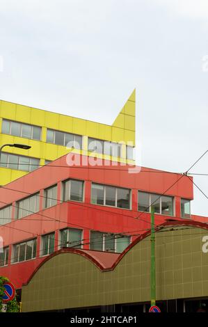 Europa, Italia, Lombardia, Milano, modern architecture in Bovisa district. Stock Photo