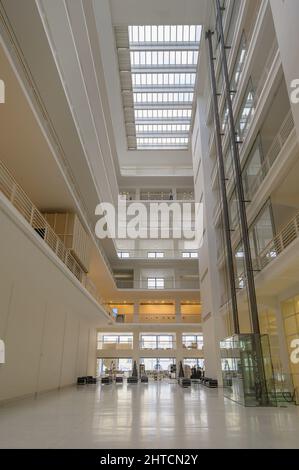 Prague, Czech Republic - 27. February 2022: Interior of the famous National Gallery Prague Stock Photo