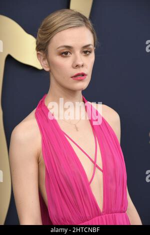 Dasha Nekrasova arrives at the 28th Screen Actors Guild Awards held at