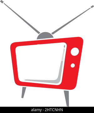 Retro tv, vector illustration Stock Vector Image & Art - Alamy