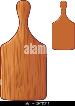 Cutting board vector illustration Stock Vector