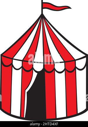 Vector illustration of circus tent Stock Vector Image & Art - Alamy