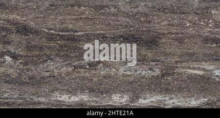 Brown marble texture banner background top view. Tiles natural stone floor with high resolution. Luxury abstract patterns. Marbling design for banner Stock Photo