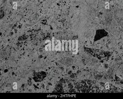 marble slab, black and white pattern Stock Photo