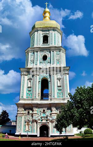 Saint Sophia Cathedral, Kyivis one of the city's best known landmarks and the first heritage site in Ukraine to be inscribed on the World Stock Photo