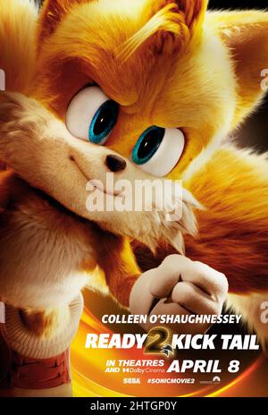 Sonic 2 – O Filme': Dolby Cinema divulga pôster INCRÍVEL do filme
