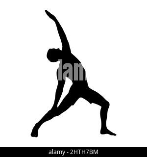 Illustration of a strong man practicing yoga with a cobra pose. Concept of  yoga calmness, relaxation and wellness. Vector illustration Stock Vector  Image & Art - Alamy