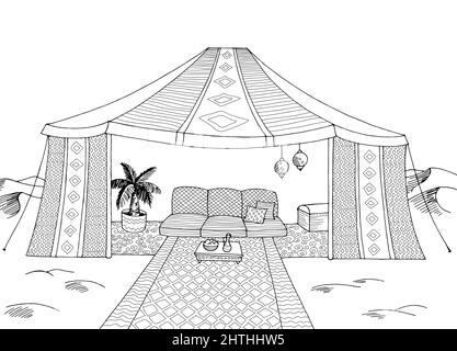 Tents Sketch Element Camping Zone Free Stock Vector (Royalty Free)  613550429 | Shutterstock