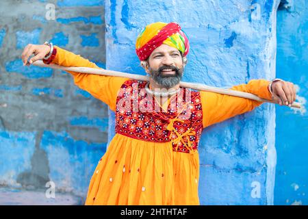 India Rajasthan March 08 2020 Man Stock Photo 1801267321 | Shutterstock