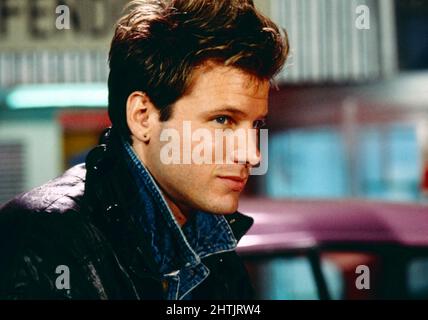 Corey Hart, kanadischer Pop- und Rocksänger, bei einem Auftritt in Deutschland, um 1986. Stock Photo