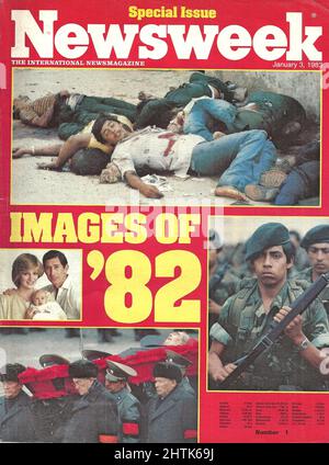 Special Issue Newsweek cover Images of 1982, January 3 1983 Stock Photo