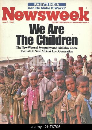 Newsweek cover June 3, 1985 We are the children Stock Photo