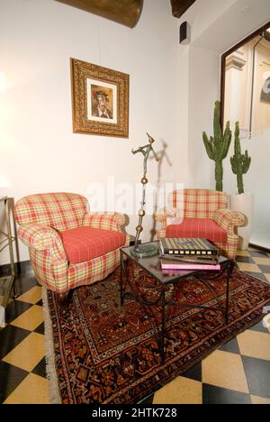 Il Pagliaccio restaurant, Via dei Banchi Vecchi 129a, Rome, Lazio, Italy Stock Photo