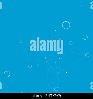Network Background Stock Vector
