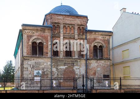 The building of Orthodox synagogue built in 1891, now unused, Papret, Sopron, Hungary