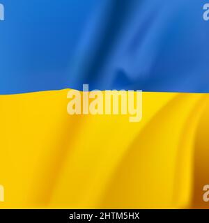 Flag of Ukraine. National Europe. Vector illustration Stock Vector