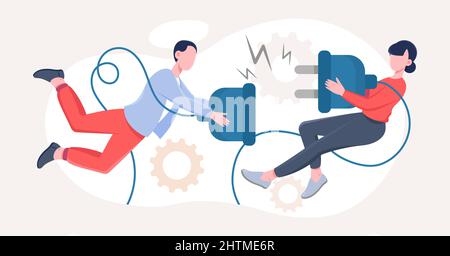 Page not found concept Stock Vector