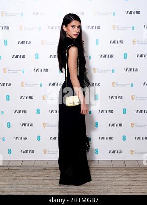 Daniela Norman arrives at 180 Strand in London for the Vanity Fair EE Rising Star Party. Picture date: Tuesday March 1, 2022. Stock Photo