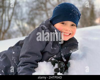 On March 2, 2022, H.R.H. Prince Oscar celebrates his 6th birthday. The photo was taken by H.R.H. Crown Princess Victoria Photo: H.R.H. Crown Princess Victoria / Royal Court  of Sweden / Handout / code 10501  ** MANDATORY BYLINE: H.R.H. Crown Princess Victoria / Royal Court of Sweden**  ** For editorial use only. The image comes from an external source and is distributed in its original form as a service to our subscribers ** Stock Photo