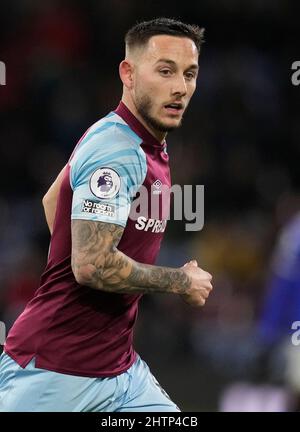 Burnley, England, 1st March 2022.  Josh Brownhill of Burnley during the Premier League match at Turf Moor, Burnley. Picture credit should read: Andrew Yates / Sportimage Credit: Sportimage/Alamy Live News Stock Photo