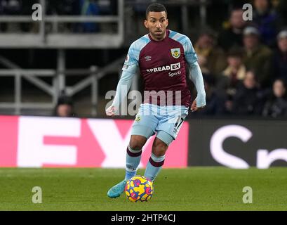 Burnley, England, 1st March 2022. Aaron Lennon of Burnley  during the Premier League match at Turf Moor, Burnley. Picture credit should read: Andrew Yates / Sportimage Credit: Sportimage/Alamy Live News Stock Photo