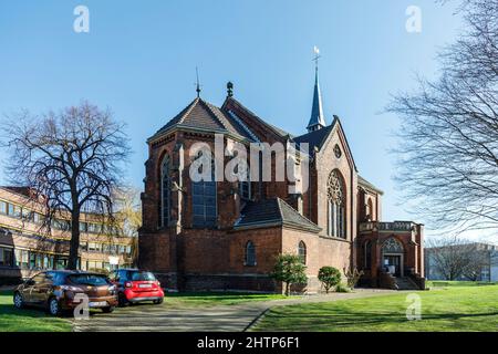 Chapel Bottrop, Old Catholic Church 'Annunciation of the Lord' Stock Photo