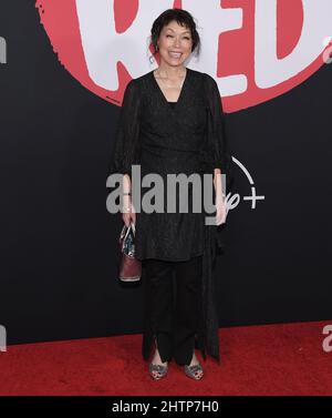 Mia Tagano arrives at Disney's TURNING RED Los Angeles Premiere held at ...