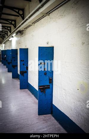 Beechworth Gaol Interior in Victoria Australia Stock Photo