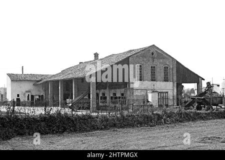 Alcune immagini di Crespiatica nel tempo Stock Photo